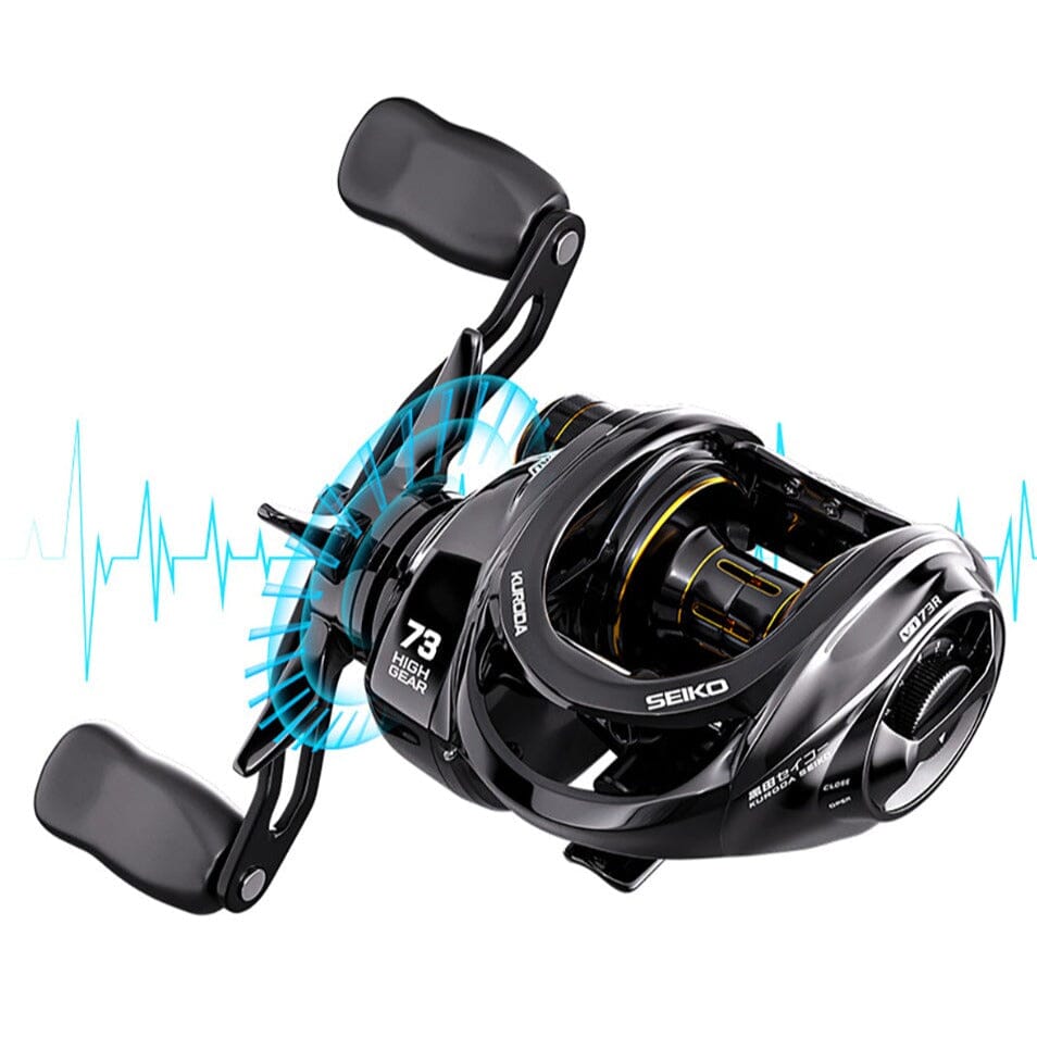 Carretilha Max Drag 10KG 7.3:1 - Water Drop POPLAR1294