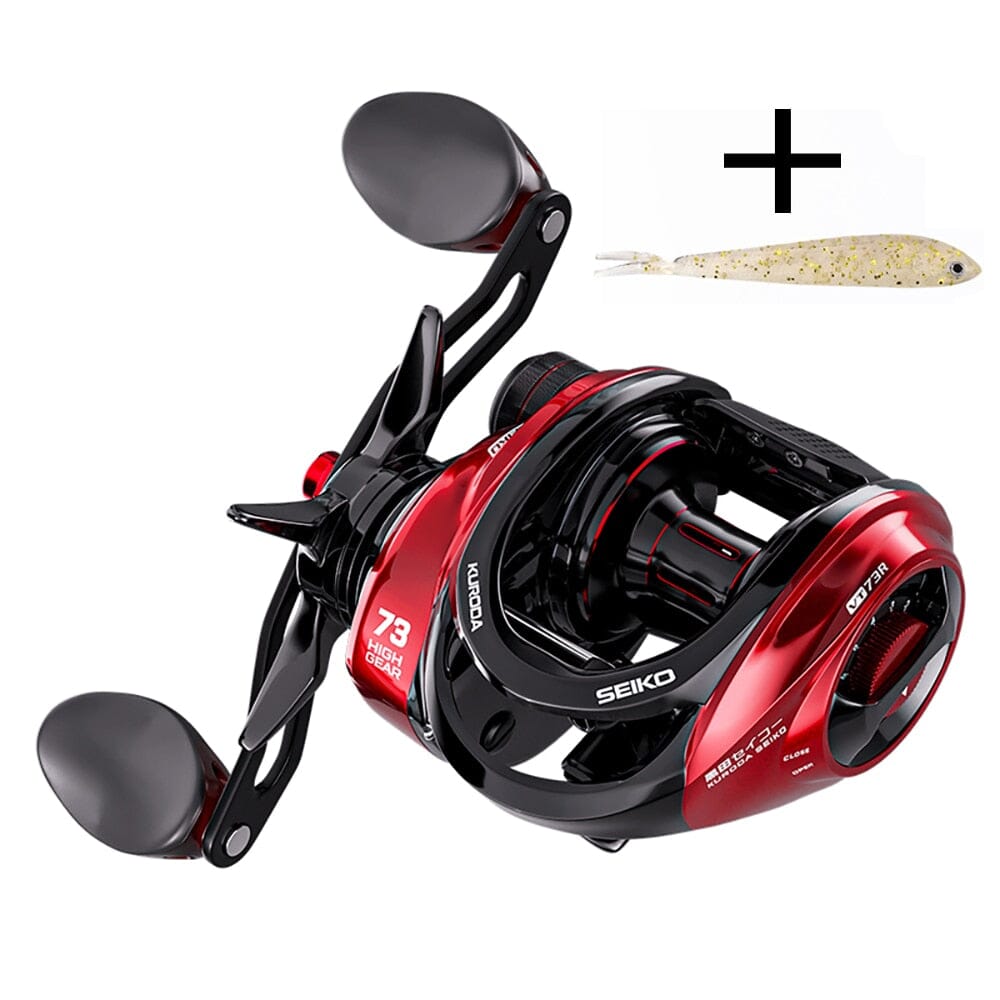Carretilha Max Drag 10KG 7.3:1 - Water Drop POPLAR1294