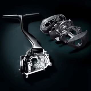 Carretilha Shimano 150XG SCORPION MGL 7 ROLAMENTOS POPLAR043