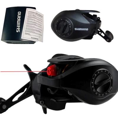 Carretilha Shimano 7.1:1 De Pesca Freio Magnético Para Água Doce e Salgada POPLAR1694