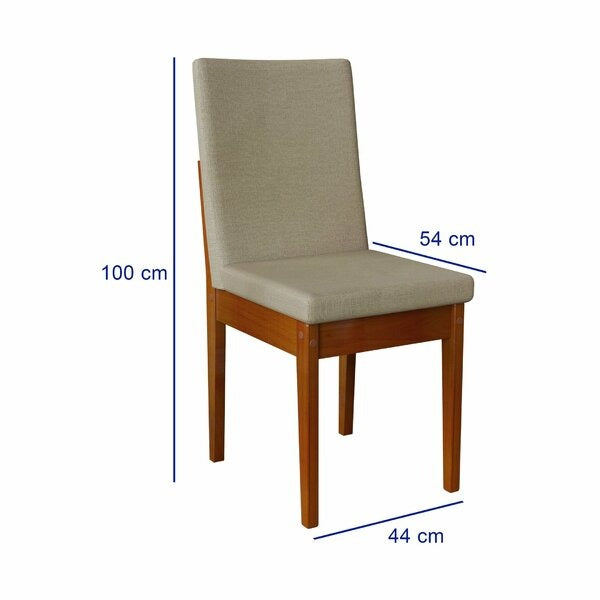 Conjunto Mesa de Jantar com 6 Cadeiras Estofadas e Tampo de Vidro html Copiar Editar
