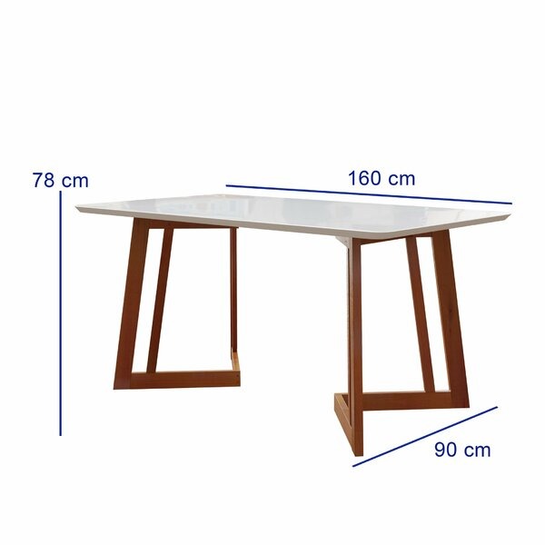 Conjunto Mesa de Jantar com 6 Cadeiras Estofadas e Tampo de Vidro html Copiar Editar