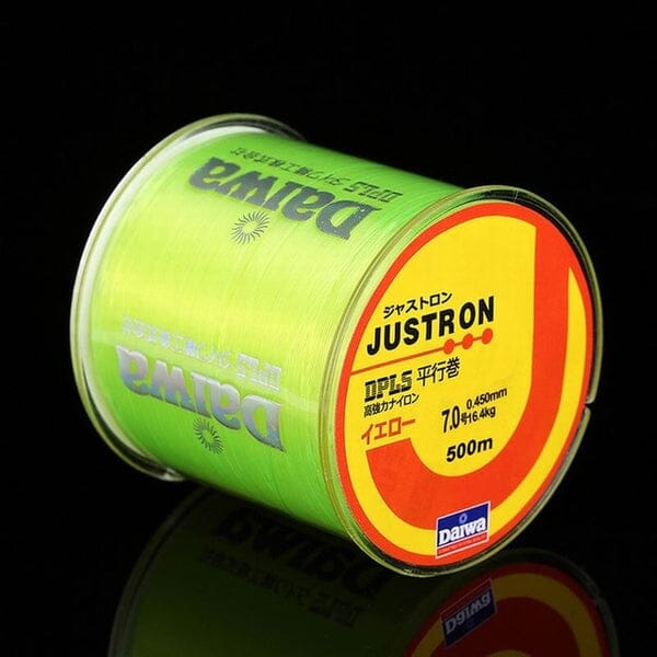 Linha de Pesca Blindada DAIWA JUSTRON - Monofilamento - 500m - Japan POPLAR1326