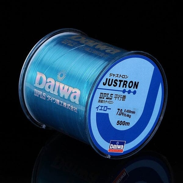Linha de Pesca Blindada DAIWA JUSTRON - Monofilamento - 500m - Japan POPLAR1326