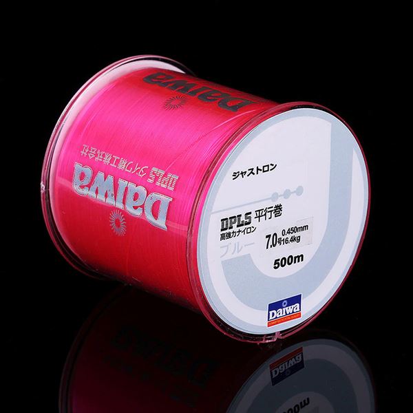 Linha de Pesca Blindada DAIWA JUSTRON - Monofilamento - 500m - Japan POPLAR1326