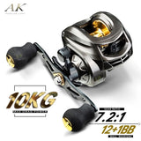 Nova Carretilha Premium LURE PRO AK-2000 POPLAR1401