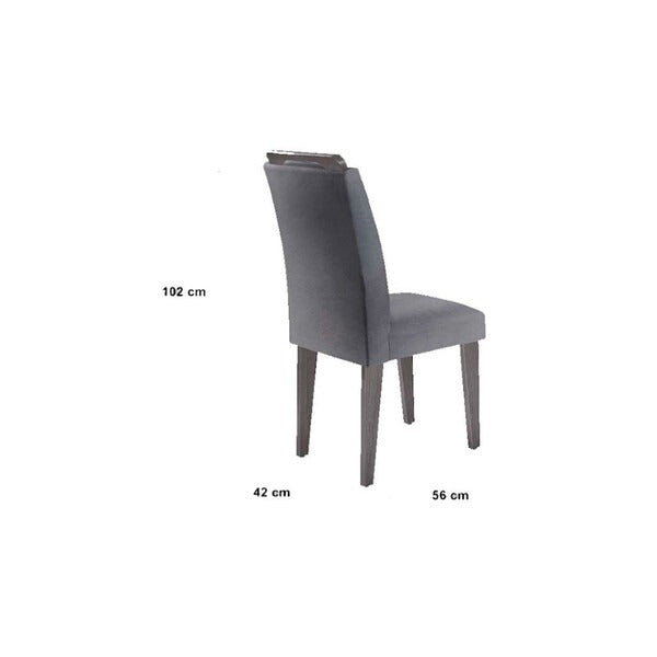 Conjunto de Mesa de Jantar com 6 Cadeiras