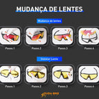 Kit Óculos Polarizado SCVCN POPLAR776